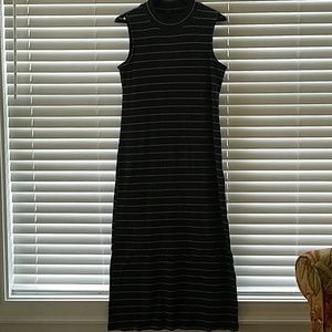 Sleeveless sweater dress